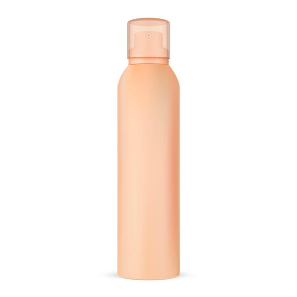 istock Cosmetic Tin for Dry Powder Shampoo. Aerosol Spray 1154462723