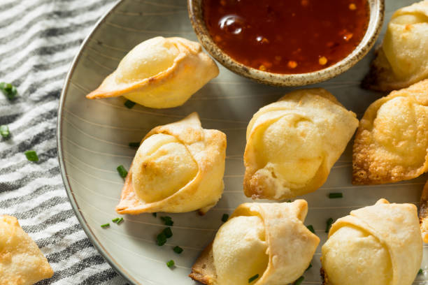 istock Chinese Cream Cheese Wontons 1154465579