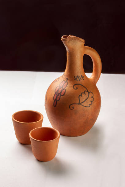 istock Georgian clay wine jug 1154465783