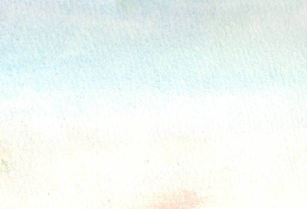 istock Light sky blue watercolor background. 1154465879