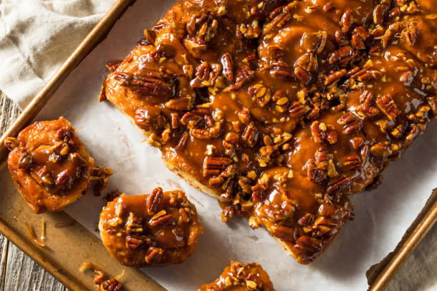 istock Homemade Pecan Schnecken Sticky Buns 1154465974