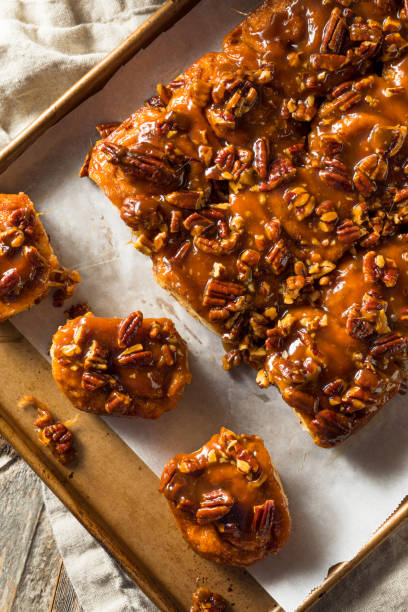 istock Homemade Pecan Schnecken Sticky Buns 1154467246