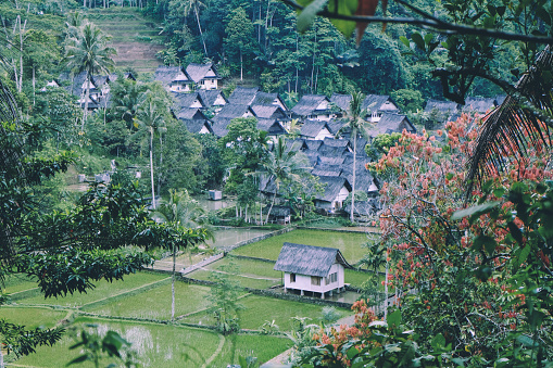 Kampung Naga, la aldea tradicional de Baduy en Tasik malaya, Indonesia. photo
