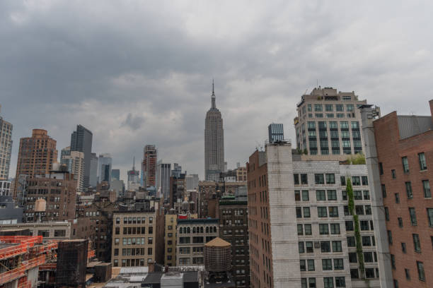 istock Beautiful Manhattan skyline vista in June 1154488323