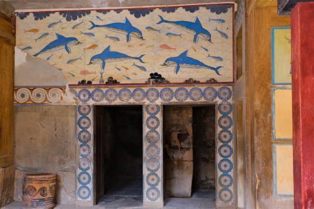 istock Knossos Palace archaeological site, Heraklion, Crete, Greece 1154489346
