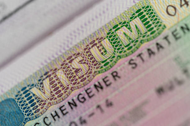 istock Schengen Visa for EU Country Multiple Entry 1154490365