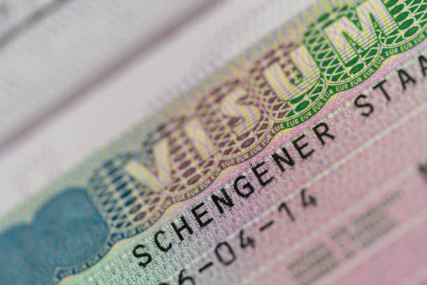 istock Schengen Visa for EU Country Multiple Entry 1154490492