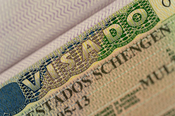 istock Schengen Visa for EU Country Multiple Entry 1154490551