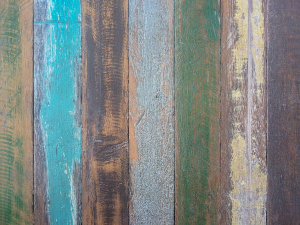 istock Pastel Wood planks material texture background. 1154500967