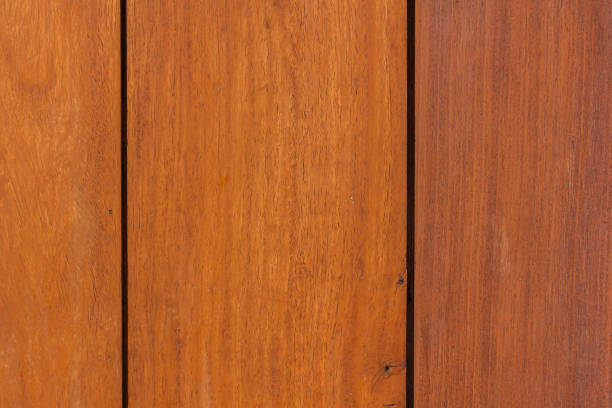istock Walls from brown wood 1154509493