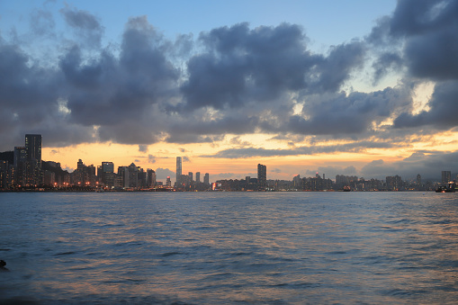 hong kong view from Lei Yue Mun fishing village