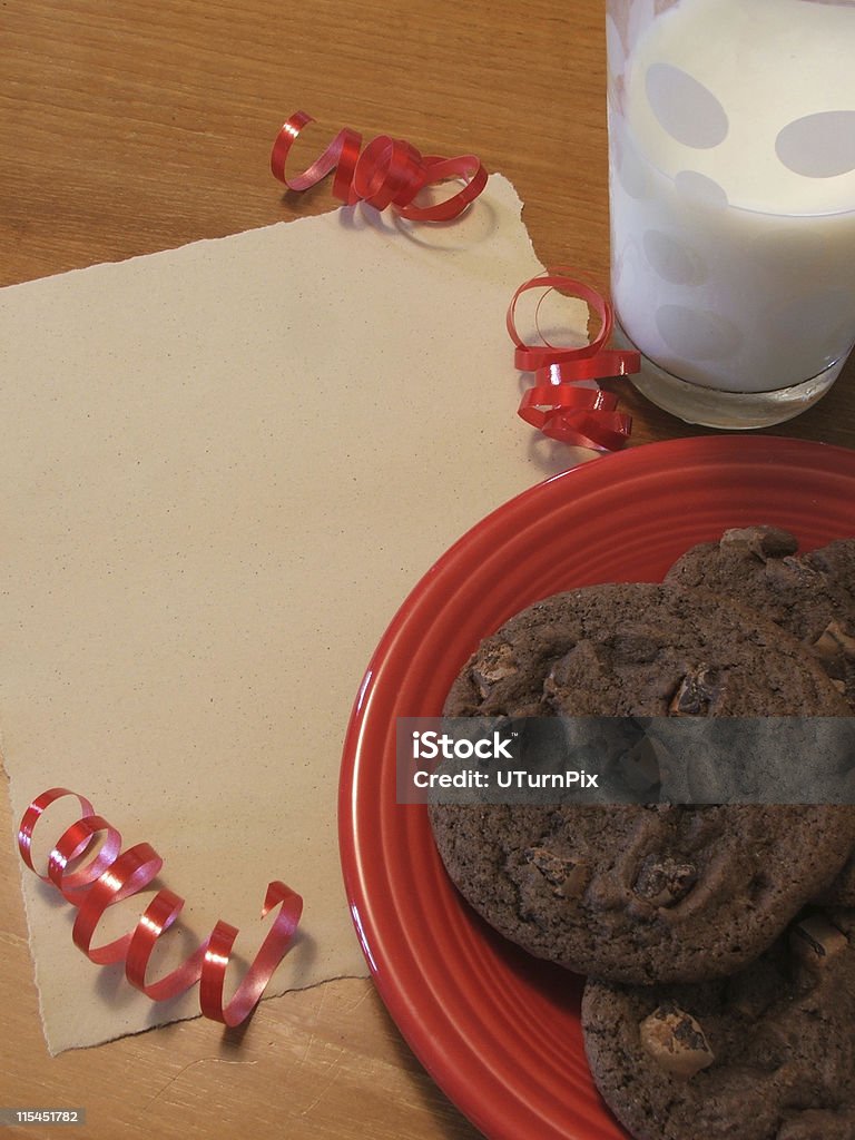 Cookies para Santa - Foto de stock de Bebida royalty-free