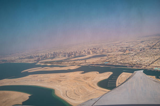 istock View of Dubai from Flight - Emirates 1154531827