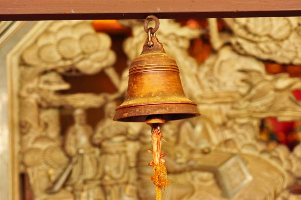 istock Bell at Chinese Temple 1154531879