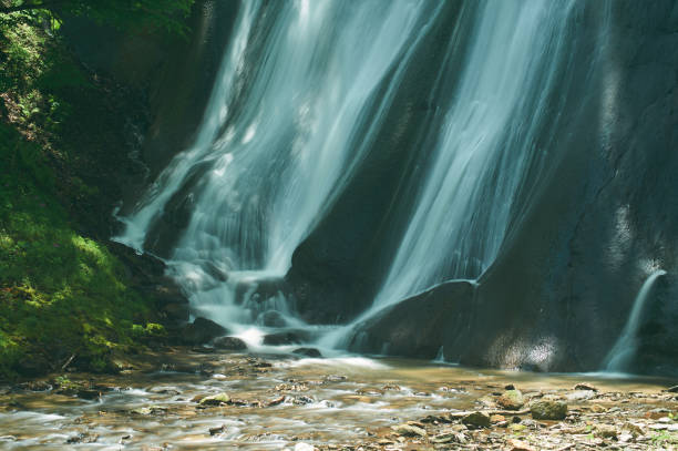 istock waterfall in sapporo city hokkaido japan 1154539331