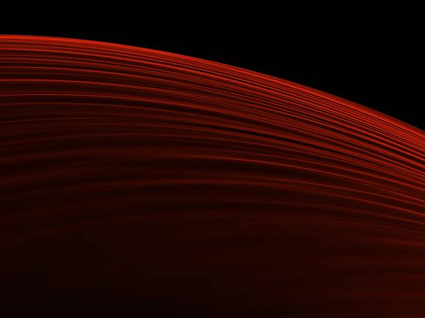 istock Abstract background, red waved lines for brochure, website, flyer design 1154542902