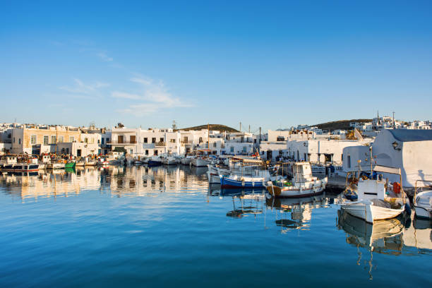 istock Naoussa village, Paros island, Greece 1154543577