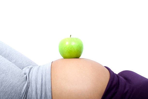 de embarazo sanos - human pregnancy flash fotografías e imágenes de stock