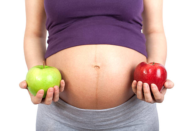 妊娠中の健康 - human pregnancy flash ストックフォトと画像