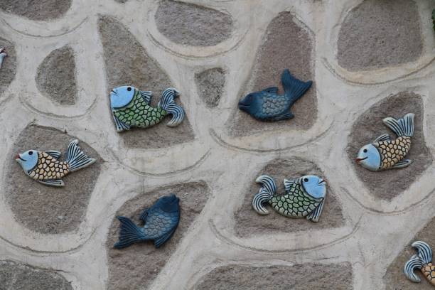 istock A wall detail made of stone 1154548393