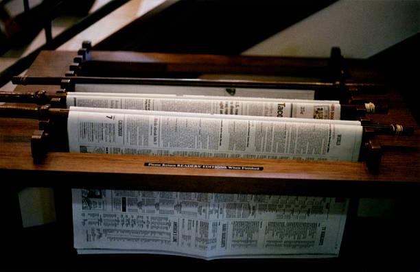 Citronelle, Alabama, USA - Oct. 29, 2020: Newspaper racks contain issues of the Call News and Washington County News in Citronelle, Alabama.