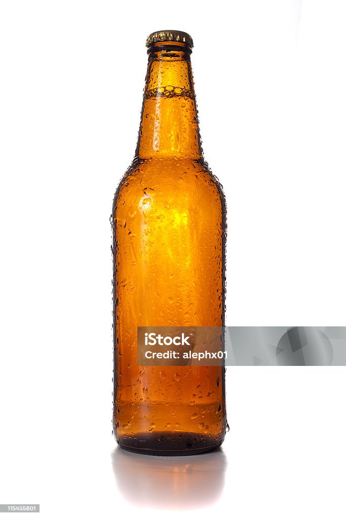Bouteille de bière avec buée XXXL - Photo de Alcool libre de droits