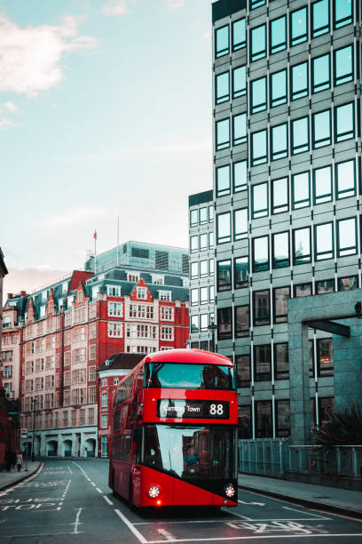 istock Bus in central London 1154560403