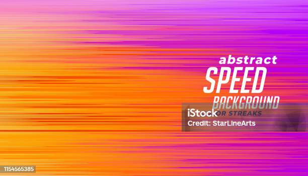Speed Lines Abstract Background Design Stock Illustration - Download ...