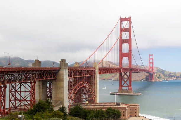 istock The Golden Gate bridge in San Francisco bay 1154573871