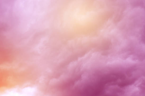 istock Clouds and sky in the daytime with a pastel background 1154583424