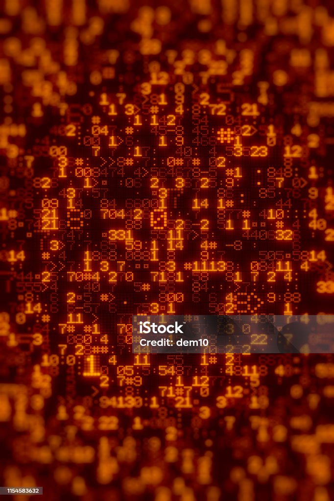 Code Numbers Background Abstract Digital Code Numbers In Wire Grid Background Stock Photo ...