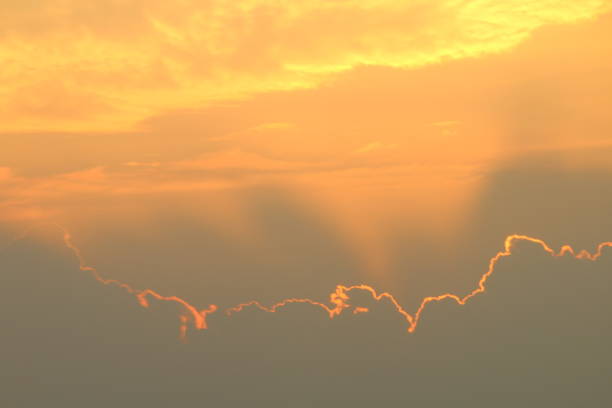 sunset sky, gold sky, golden sky sunlight background