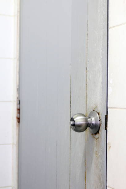 istock handle door, stainless steel door handle old 1154590496
