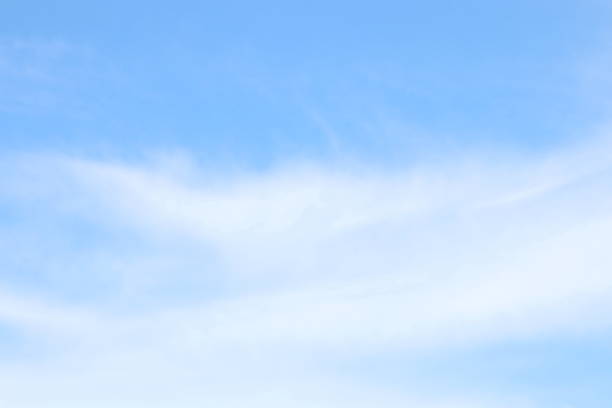 istock Soft Blue Sky Clear, Beautiful blue white sky fluffy clouds 1154591584