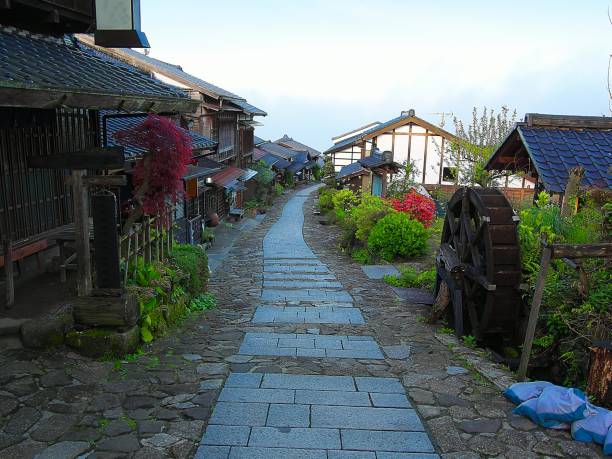 istock Japanese landscape704 Post-town 1154594129