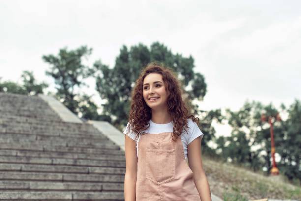istock Evening walk through the summer European city 1154594374