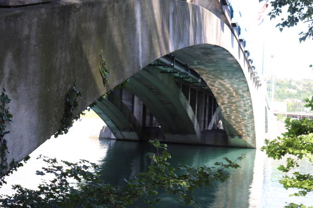 istock City of Lyon - The Pasteur Bridge on the Rhone River 1154595270
