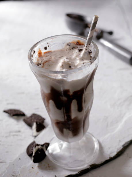 istock Vanilla Creme Cookies and Milkshake 1154599741