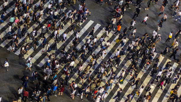 istock Busy cross in Shibuya 1154603235