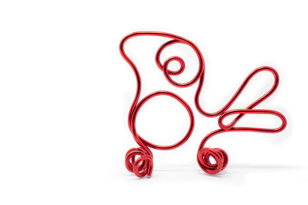 handmade Little Bird made by aluminium wire
