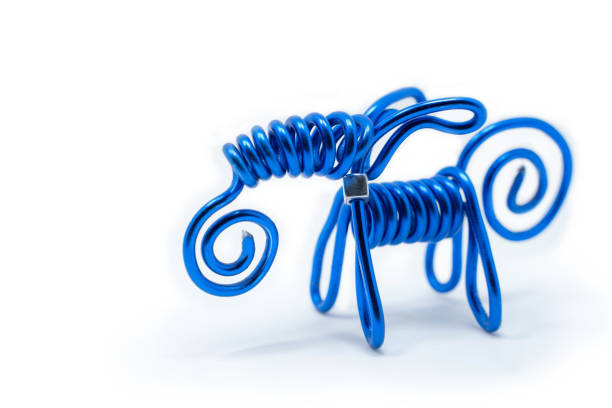 handmade Goat made by aluminium wire