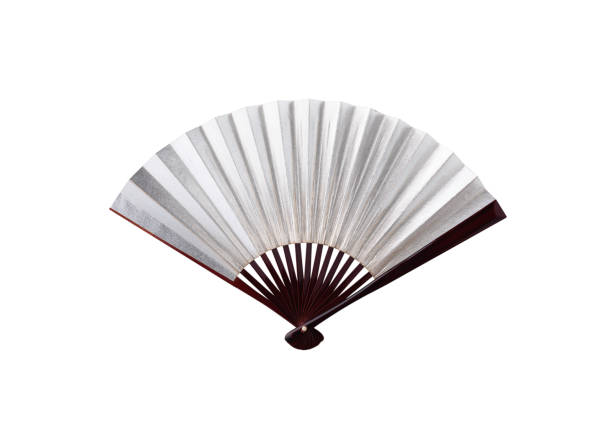 istock Japan fan isolated white background 1154607956