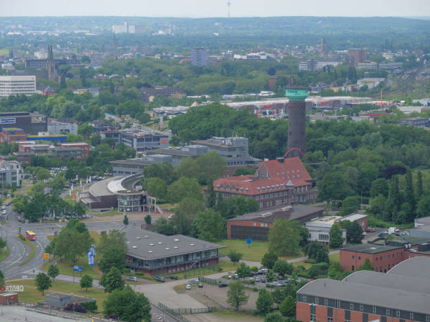 la ciudad de Oberhausen en Alemania - foto de stock