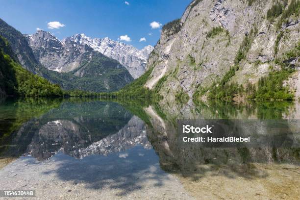Obersee In Bayern Im Sommer Stockfoto und mehr Bilder von Alpen - Alpen, Bayern, Berchtesgaden