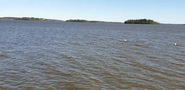 Visit of Lake Mälaren, Västerås in Sweden in End of May 2019
