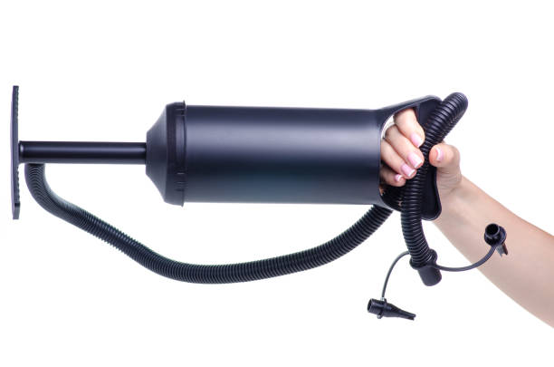 istock Inflation pump hand air inflatable mattress 1154633027