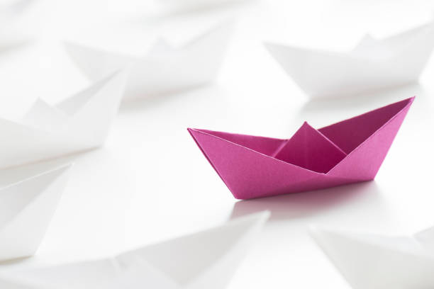 istock Pink Boat 1154636911