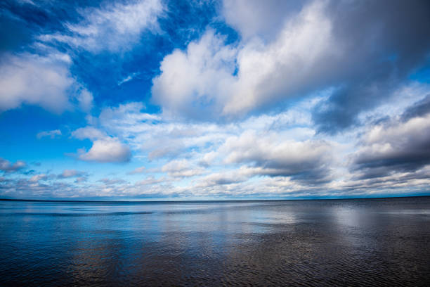 istock windy sea beach with white sand and blue water 1154637288