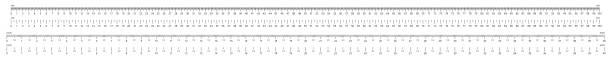 istock Ruler scale. Measurable scales, 100 centimeters and 40 inches rulers vector illustration 1154638744