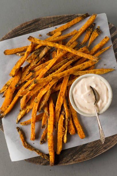 istock Crispy Baked Sweet Potato Fries 1154645904